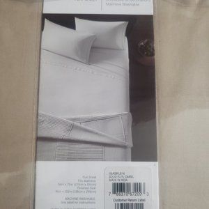 OAKE "Full Sheet" Fits up to 17" Deep Mattress  - SOLID CAMEL